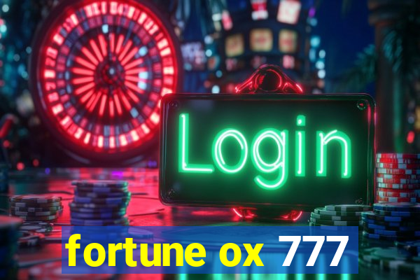 fortune ox 777